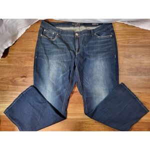 Melissa McCarthy Seven7 Jeans Womens Plus Size 28W Boot Inseam 32 NWT